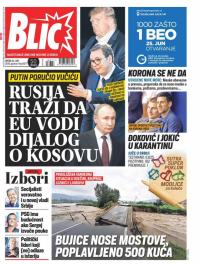 Blic - broj 8377, 24. jun 2020.