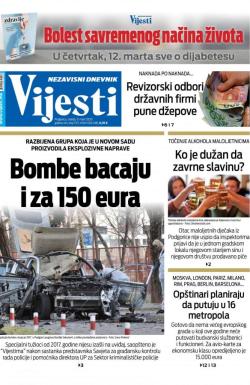 Vijesti - broj 7877, 11. mar 2020.