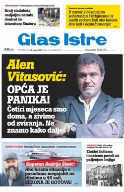 Glas Istre - broj 192, 14. jul 2020.