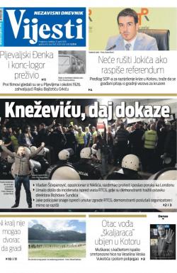 Vijesti - broj 7557, 21. apr 2019.