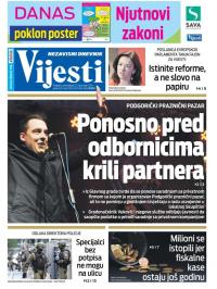 Vijesti - broj 7801, 23. dec 2019.