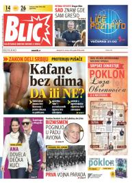 Blic - broj 6346, 12. okt 2014.