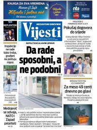 Vijesti - broj 8067, 22. sep 2020.