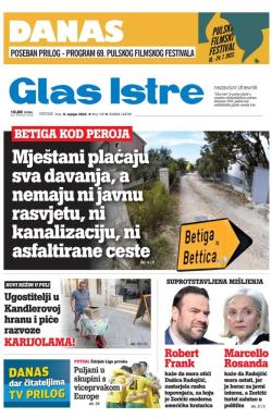 Glas Istre - broj 185, 8. jul 2022.