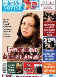 Nove Subotičke novine - broj 203, 5. feb 2021.