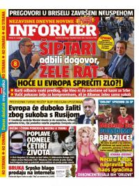 Informer - broj 3224, 22. nov 2022.