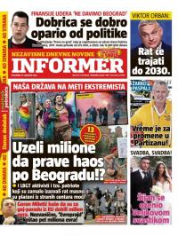 Informer - broj 3170, 19. sep 2022.