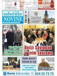 Nove Subotičke novine - broj 4, 29. jan 2016.