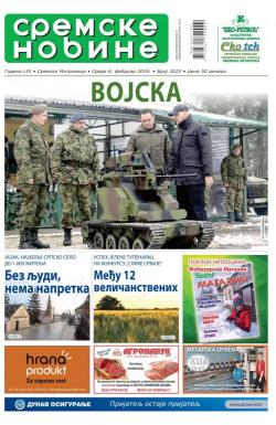 Sremske Novine - broj 3023, 6. feb 2019.