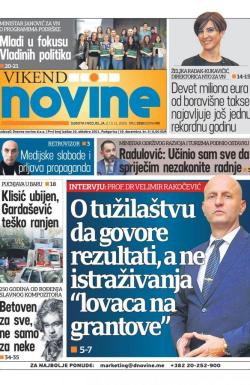 Dnevne novine - broj 2519, 2. nov 2019.