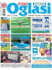 Novosti oglasi - broj 1391, 25. nov 2015.