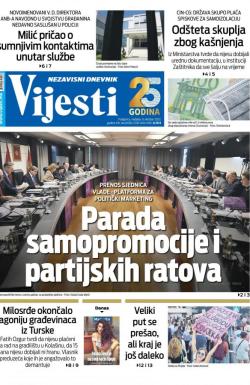 Vijesti - broj 8798, 9. okt 2022.