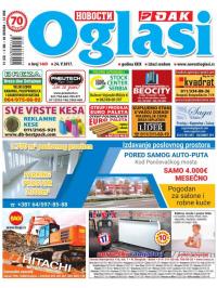 Novosti oglasi - broj 1469, 24. maj 2017.