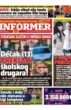 Informer - broj 3491, 6. okt 2023.