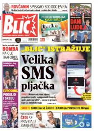 Blic - broj 6915, 16. maj 2016.