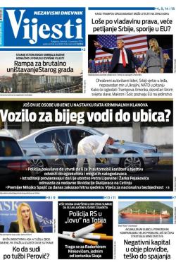 Vijesti - broj 9532, 7. nov 2024.