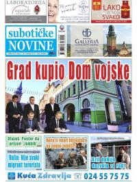 Nove Subotičke novine - broj 47, 20. nov 2015.