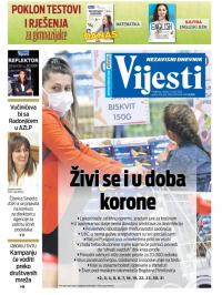 Vijesti - broj 7883, 17. mar 2020.