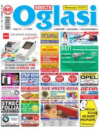 Novosti oglasi - broj 1310, 7. maj 2014.