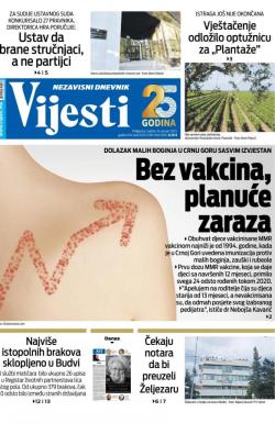 Vijesti - broj 8890, 14. jan 2023.