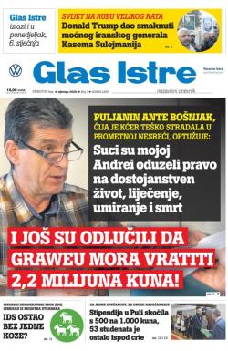 Glas Istre - broj 3, 4. jan 2020.