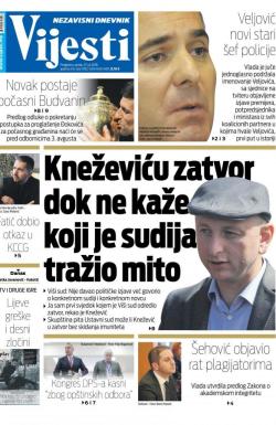 Vijesti - broj 7292, 27. jul 2018.