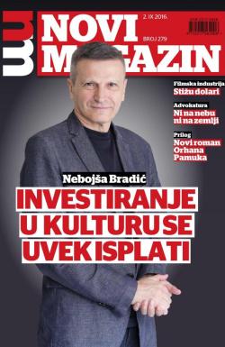 Novi magazin - broj 279, 1. sep 2016.