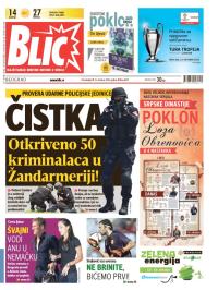 Blic - broj 6347, 13. okt 2014.