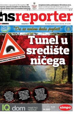 Novosadski reporter - broj 54, 25. okt 2012.