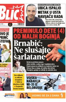 Blic - broj 7560, 3. mar 2018.