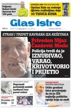 Glas Istre - broj 13, 14. jan 2020.