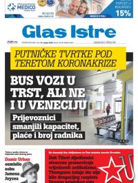 Glas Istre - broj 205, 27. jul 2020.