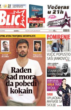 Blic - broj 6555, 16. maj 2015.