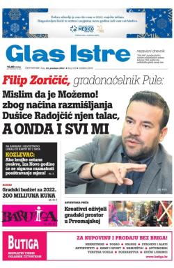 Glas Istre - broj 353, 23. dec 2021.