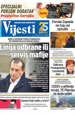 Vijesti - broj 8866, 16. dec 2022.