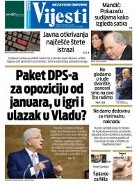 Vijesti - broj 7649, 25. jul 2019.