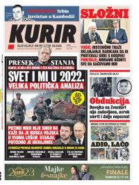 Kurir - broj 3183, 28. dec 2022.