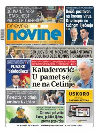 Dnevne novine - broj 3087, 2. sep 2021.