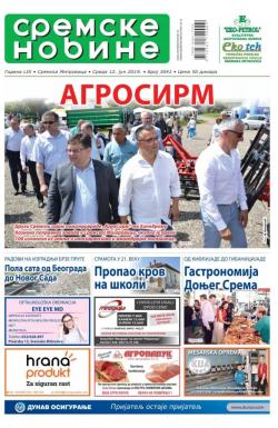 Sremske Novine - broj 3041, 12. jun 2019.