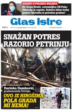 Glas Istre - broj 358, 30. dec 2020.