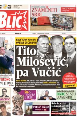 Blic - broj 6146, 23. mar 2014.