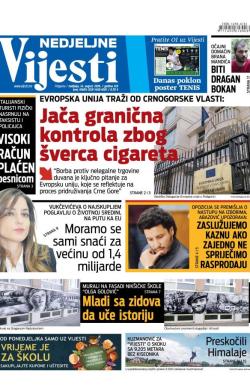 Vijesti - broj 6605, 14. avg 2016.