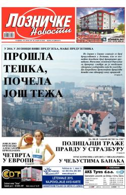 Lozničke novosti - broj 359, 30. jan 2015.