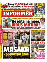 Informer - broj 2450, 16. maj 2020.