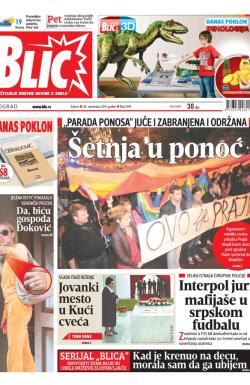 Blic - broj 5974, 28. sep 2013.