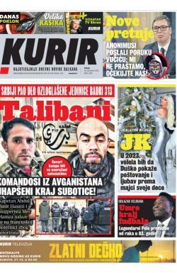 Kurir - broj 3185, 30. dec 2022.