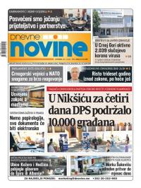 Dnevne novine - broj 2743, 28. jul 2020.