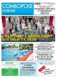 Somborske novine - broj 3651, 14. jun 2024.