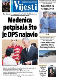 Vijesti - broj 7639, 15. jul 2019.