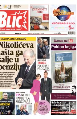 Blic - broj 6152, 29. mar 2014.